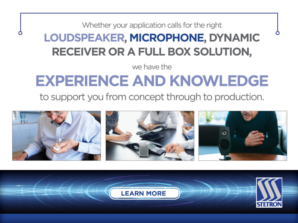 Whether your application calls for the right loudspeaker, microphone, dynamic receiver or a full box solution, we have the experience and knowledge.