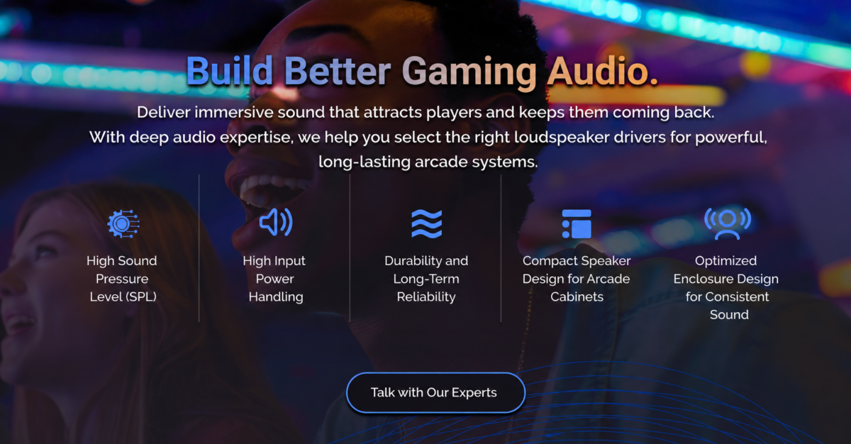 Build Better Gaming Audio graphic.